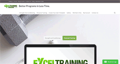 Desktop Screenshot of exceltrainingdesigns.com